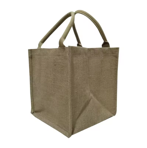 Bolsas de Vino de Yute 100% Fibra de Yute Ecológicas Personalizables en Color/Tamaño/Logotipo Regalos Promocionales de Alta Calidad Marca Personalizada Mundial - Product Image 6