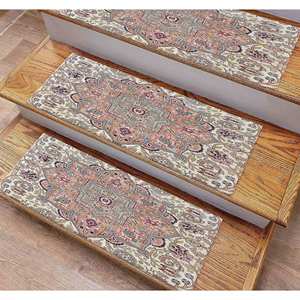 Vibrant Printed Rug: Medallion, Bohemian, Modern Designs,Step Rug - Product Image 1