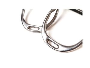 Equipo ecuestre de construcción Premium Estribos para carreras de caballos Estribos para montar a caballo de estilo inglés cómodos de aluminio - Product Image 3