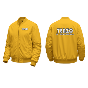 Chaqueta Bomber Personalizada de Poliéster con Logotipo Bordado en la Parte Delantera, Resistente al Viento y Ecológica, Fabricante OEM ODM - Product Image 4