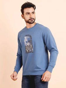 Sudadera de punto con lazo de manga larga para hombre con estilo 100% algodón cómoda ropa informal duradera para todas las estaciones SUMINISTRO DE ODM de invierno - Product Image 4