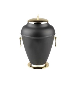 Adult Cremation Urn With Brass Antique Finished Cheap Metal Adult Urn Funeral Ash Container <b>Keepsake</b> Urn - Product Image 5