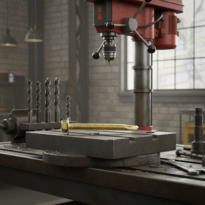 Vis autoperceuses à tête hexagonale, classe 8, acier au carbone, galvanisé, phosphate de zinc, filetage standard, marque PDC, Tek Screw, pouce, durable - Product Image 1