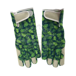 Gants de jardinage en cuir fabriqués sur mesure, vêtements de travail, couleur unie, gants de jardinage légers - Product Image 1