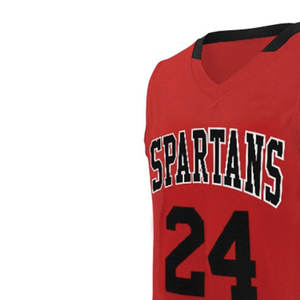Personaliza Tu Propio Uniforme de Baloncesto con Logotipo de Equipo, Uniforme Deportivo de Verano para Hombre de Talla Grande, de Poliéster/Algodón de Alta Calidad - Product Image 5