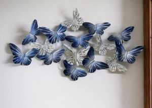 Art mural moderne à fleurs carrées en métal artisanal Décor floral pour salon chambre bureau mariage Produit suspendu très vendu - Product Image 6