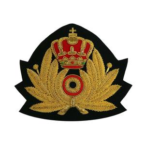 Custom Embroidered Sew-On Fabric Blazer Badges for <b>Hats</b> - Product Image 2