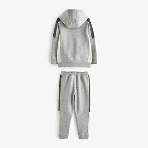 2023 vente en gros Logo personnalisé coton enfants Jogging costumes à manches longues survêtements à capuche survêtement pour garçons âgés de 2 à 3 ans pour l'hiver - Product Image 2