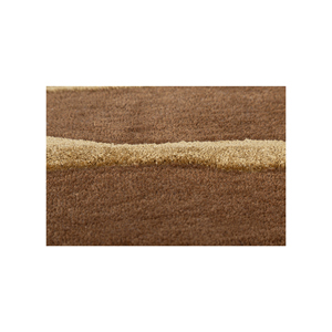 Alfombra Abstracta Joy Gold de Lana y Viscosa Hecha a Mano con Técnica Tufted, Modelo Tra-15216, para Decoración del Hogar - Product Image 3