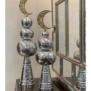Adorno de minarete de diseño elegante, decoraciones de temática musulmana, ornamentación de Ramadán, ornamentación de minarete - Product Image 4