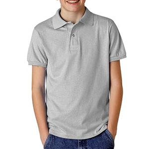 Chemises polo pour jeunes, dernier design, coton brodé avec col rabattu, tendance, rébellion et marque privée, t-shirts élégants - Product Image 2