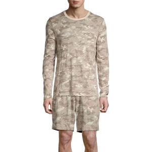 Camisa de Camuflaje Ligera de Manga Larga para Hombre, Cuello Redondo Personalizado, Camisas de Caza para Hombre, Tejido de Punto Duradero, Logotipo Personalizado - Product Image 2