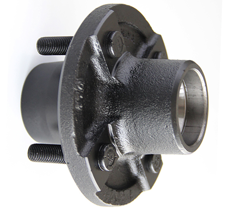 8 Sets 4 On 4 Trailer Hub Kit With BT8 Spindles - Pre-Assembled & Greased For 2000 Lb Axles