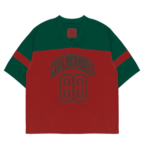 Pull-over rétro américain en coton torsadé à col ras du cou Maillot de hockey tricoté avec logo personnalisé ODM Supply - Product Image 5