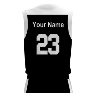 Ensemble de maillots et de shorts de basket-ball personnalisés pour enfants et adolescents, pour filles et garçons, avec numéro, singlet réversible, vêtements de basket-ball - Product Image 5