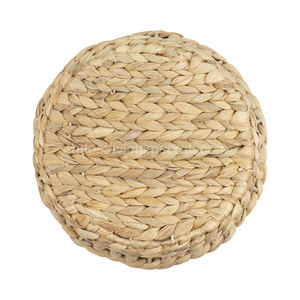 Wholesale Set of 3 Eco-Friendly Water Hyacinth <b>Round</b> Storage <b>Baskets</b> Kitchen Organizer From Vietnam - Product Image 5