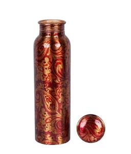 Botella de Cobre con Impresión Térmica de 1 L a un Precio Confiable, Beba con Estilo en Cada Sorbo, Botella de Cobre de 1 L con Diseño Impreso - Product Image 6