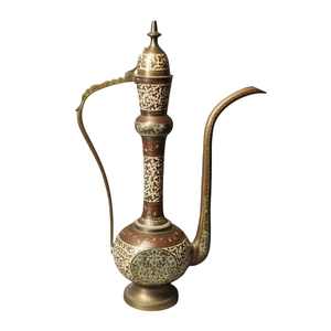 Aftaba en laiton de haute qualité avec gravure, finition polie pour l'eau potable, aftaba en laiton vintage, ustensiles de cuisine - Product Image 4