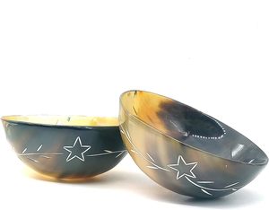 Cuencos Desechables de Cuerno de Búfalo Natural de Alta Calidad, Color Natural Pulido, para Uso en Restaurantes y Cocina - Product Image 6