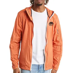 Create your idea and Design Popular your own style Best material affordable price for Men windbreaker jacket