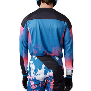 Camiseta de Motocross de Carreras Nueva de Marca Personalizada, Camiseta de Motocicleta Todoterreno de Manga Larga de Alta Calidad - Product Image 3