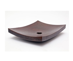 Nuevo fregadero de barra de cobre Zen, encimera de cobre de cocina de 20 ", fregadero de cobre hecho a mano de doble pared, proveedor de fabricante personalizado mate - Product Image 2