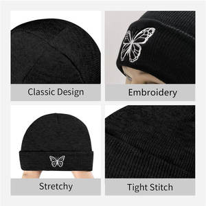 Gorros de punto de invierno de nuevo estilo de calidad profesional, gorros de lana 100% cómodos y cálidos, gorros portátiles al por mayor - Product Image 5