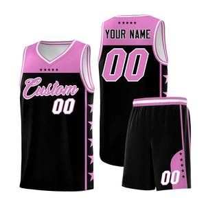 ชุดบาสเก็ตบอลสำหรับผู้ชายผู้หญิงเครื่องแบบเสื้อบาสเก็ตบอลพิมพ์หมายเลขชื่อทีมชุดกีฬาตามสั่ง - Product Image 3