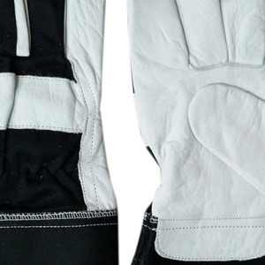 Gants de travail canadiens de sécurité à prix réduit fabriqués sur mesure Gants de travail en cuir antichaleur et résistants aux coupures - Product Image 5