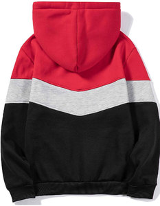 Nouvelle Arrivée Sweat-shirt Personnalisé à Capuche, Patchwork Camouflage, Manches Longues, Blocs de Couleurs, Chaud Hiver, 100% Coton Polaire Uni - Product Image 6