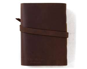 Carnet de croquis/journal vintage fait main avec logo personnalisé, couverture rigide en cuir pleine fleur, serrure à clé, OEM/ODM, papier en coton, cadeau pour la peinture au crayon - Product Image 2