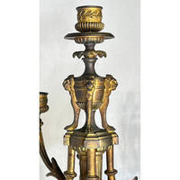 Bougeoir Candélabre en laiton pur de dernière conception pour la décoration de table à la maison et de mariage en vente à l'exportation