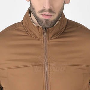 Chaqueta Bomber de Invierno para Hombre, Informal, con Cuello Alto, Logotipo Frontal, Transpirable, para Uso en Exteriores, Cómoda, al Mejor Precio, Marca Privada - Product Image 6
