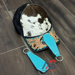 Nouveau design 2025 : Porte-chapeau magnétique portable en cuir véritable fait main pour sac à main, sac à dos et bagages – Idéal pour l'extérieur - Product Image 1