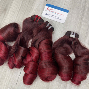 2025 Viet Nam Cheveux Bouncy Curl 100% Cuticules Alignées Cheveux Humains Ombre Vapeur Bouncy Curl Extensions de Cheveux Pas De Perte Pas D'emmêlement - Product Image 6