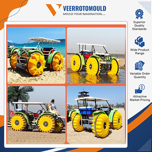 Fournisseur leader vendant des véhicules aquatiques amphibies de haute qualité, Aqua Cycle, bateau à pédales à 4 roues, meilleur équipement de jeux aquatiques - Product Image 2