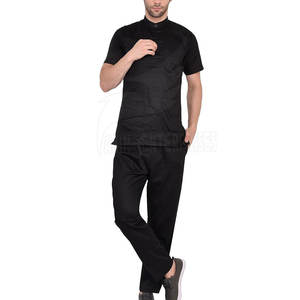 ชุดสครับ2ชิ้นน้ำหนักเบาสำหรับแพทย์เครื่องแบบพยาบาลโรงพยาบาลสวมใส่สบายดีไซน์ใหม่ - Product Image 1