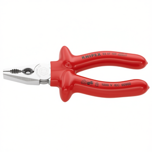 คีมปากแหลมเอนกประสงค์ยี่ห้อ Knipex ชุบโครเมียม ด้ามจับฉนวนกันไฟฟ้าผ่านการทดสอบ VDE - Product Image 2