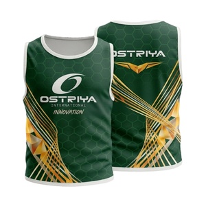 Adult Soccer <b>Bibs</b> Printed Front 100% Polyester Quick Dry Football <b>Training</b> Sports Vest Tops Breathable Custom Team Name Unisex - Product Image 1