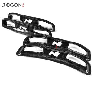 Recubrimiento Decorativo para Reposacabezas de Asiento para <span class=keywords><strong>Hyundai</strong></span> Ioniq 5 <span class=keywords><strong>N</strong></span> <span class=keywords><strong>I30</strong></span> <span class=keywords><strong>N</strong></span> 2023 <span class=keywords><strong>2024</strong></span> 2025, Fibra de Carbono Real, Accesorios Interiores - Product Image 4