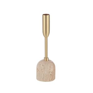 Modern Metal Candle <b>Stand</b> with Elegant Finish for Luxury Home Decor Centerpiece Styling - Product Image 4