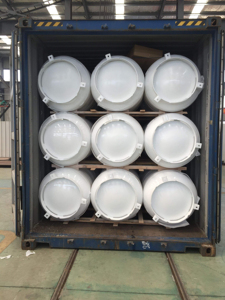 Réservoir de gaz propane de 500 gallons au design moderne, en acier inoxydable, certifié ASME, esthétique - Product Image 5