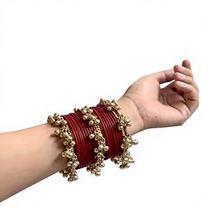 Professional Manufactures Decorative Glass Kashmiri <b>Bangles</b> for Ladies Factory Made Women Velvet Glass <b>Bangles</b> <b>Set</b> Available - Product Image 1