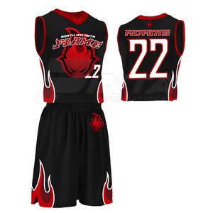 Uniforme de basket-ball à bas quantité minimale de commande pour jeunes uniforme de basket-ball à séchage rapide uniforme de basket-ball confortable - Product Image 1