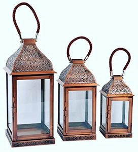 HOT Selling Quality Golden Coloured <b>Moroccan</b> Lantern for Home and Garden <b>Decor</b> Hanging Lantern for Wedding and Festival <b>Decor</b> - Product Image 3