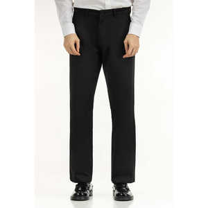 Pantalones de Traje Caqui Slim Fit Smart Casual MN-TRC-WS25-015 de Tela Worsted de Cintura Media con Cremallera Personalizable para Negocios, Casual y Deportistas - Product Image 2