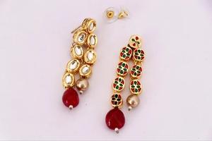 Collar de Moda de Alta Calidad del Fabricante Indio, Chapado en Oro, con Imitación de Perlas y Kundan, de Varias Capas - Product Image 2