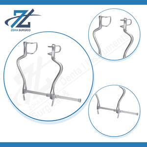 Juego de Instrumentos de Retractor Abdominal Gossett de Alta Calidad, Pequeño, Totalmente Abierto, 95 mm de Largo, Acero Inoxidable Quirúrgico, Certificado CE - Product Image 4