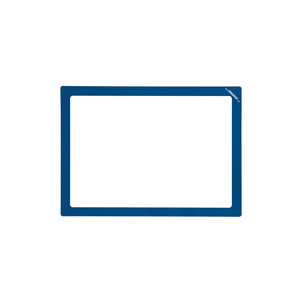 Portadocumenti Magnetico DIN A5 Orizzontale, Blu, 10 pz / Confezione.- KAN-MW-A5Q-03 - Product Image 1
