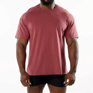 La mejor calidad 300Gsm camiseta Zoom Stock personalizado precio al por mayor recortada camisetas Unisex camiseta para hombres - Product Image 1